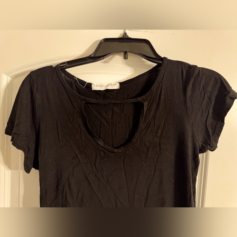 Black Women's Top by American Able